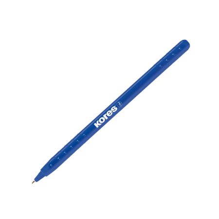 Lodīšu pildspalva KORES KOR-M, 1,0 mm, zila (200-12608)