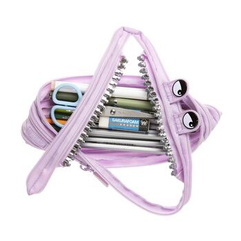 Penālis ZIPIT Grillz Monster Pouch, ceriņu krāsa (550-05049)