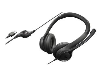 Austiņas LOGITECH H390 USB, melnas (250-08354)