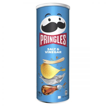 PRINGLES Salt&vinegar, 165g (450-20203)