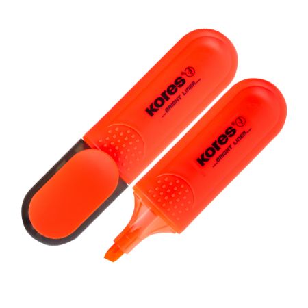 Teksta marķieris KORES BRIGHT LINER oranžs (200-07753)
