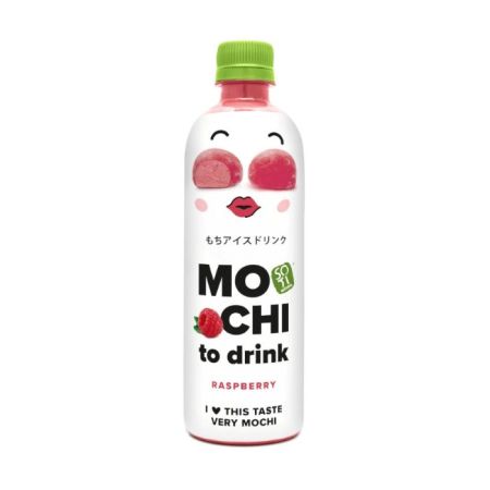 Dzēriens SOTI NATURAL Mochi, ar aveņu garšu, HDPE, 0.5l (450-23512)