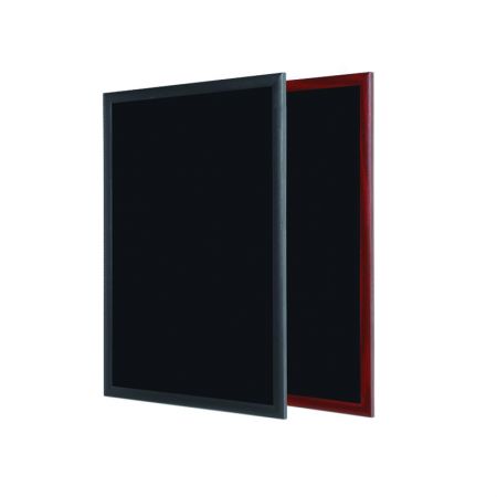 Melna krīta tāfele  BI-OFFICE 120x90, melns koka rāmis (250-06728)