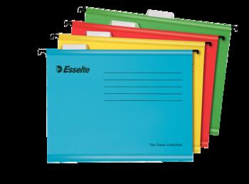 Iekarināmais fails ESSELTE Classic, A4 formāts zils, 25 gab./iepakojumā (150-00649)
