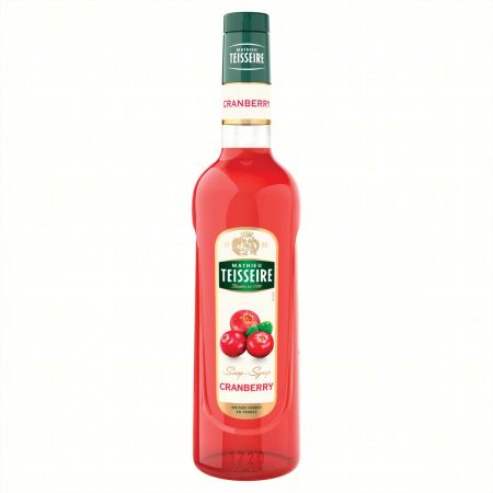 Sīrups TEISSEIRE Dzērveņu, 0.7l (DEP) (450-15603)