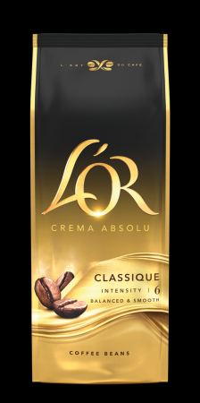 Kafijas pupiņas L'OR Crema Absolu Classic 1kg (450-23412)