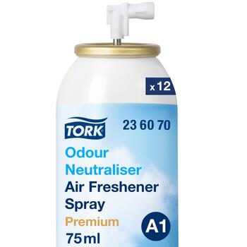 Rezerve gaisa atsvaidzināšanas ierīcei TORK Premium A1 Odour Neutraliser, smaku neitralizētājs (400-02783)