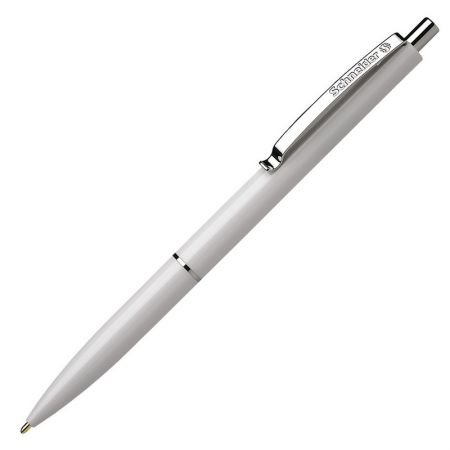 Lodīšu pildspalva SCHNEIDER K15, balts korpuss, zila tinte (200-00479)