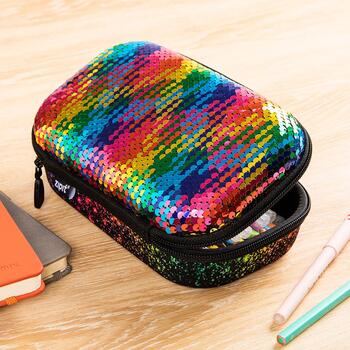 Penālis ZIPIT Glitter Sequins, disko (550-05835)