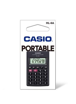 Kabatas kalkulators CASIO HL-4A, 56 x 87 x 9 mm (250-05199)