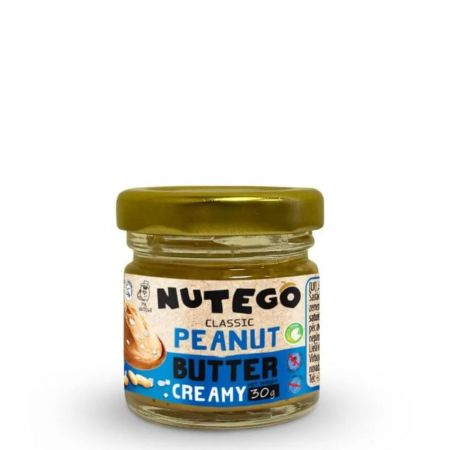 Zemesriekstu krēms NUTEGO Classic, krēmīgais, 30g (450-20518)