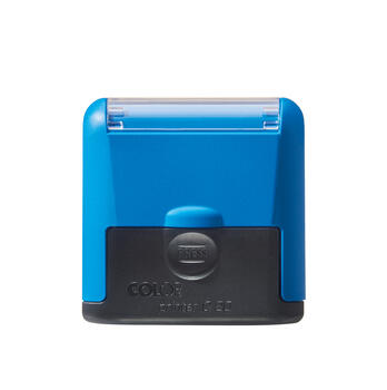 Zīmogs COLOP Printer C20, zils korpuss, zils spilventiņš (650-03688)