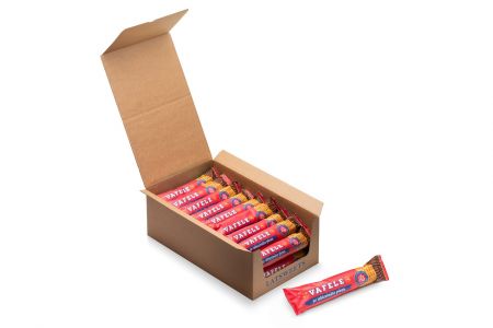 Vafeles LATSWEETS ar iebiezināto pienu, 45g (450-23287)