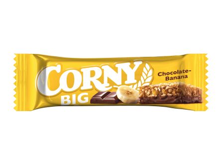 Musli batoniņš CORNY BIG, šokolādes-banānu, 50 g (450-02195)