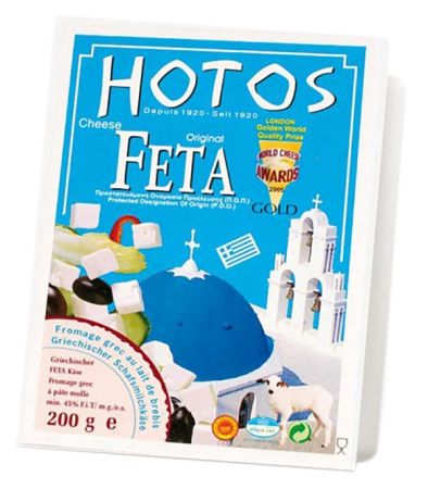Siers Feta HOTOS, vakuumā, 200g (450-16870)