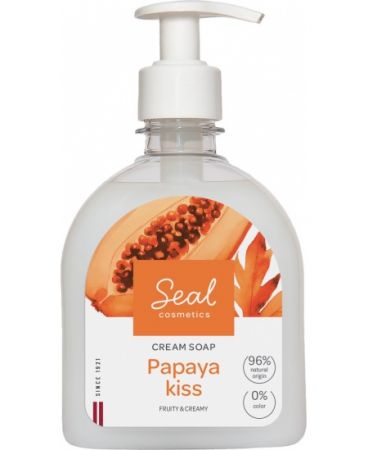 Krēmveida ziepes  SEAL PAPAYA KISS 300 ml (400-12125)