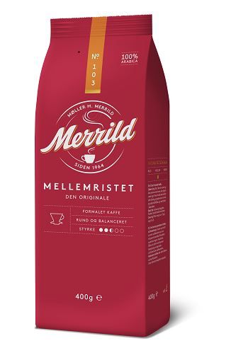 Maltā kafija Merrild Mellemristet 103, 400g (450-12644)