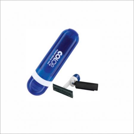 Zīmogs COLOP Mini Pocket Stamp, indigo zils korpuss, zils spilventiņš (650-00109)