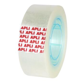 Līmlente APLI Crystal 19mm x 33m, īpaši caurspīdīga (200-10526)