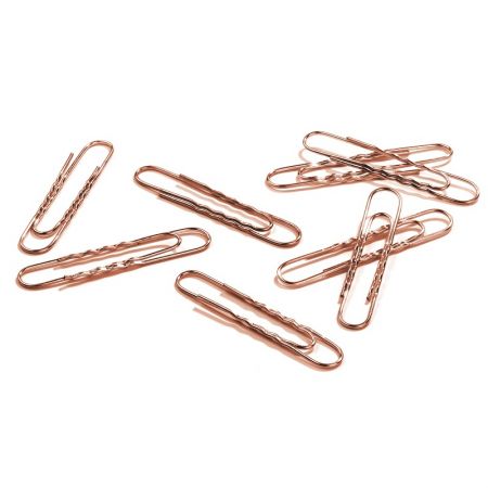 Saspraudes DURABLE 77mm,(viļņotas) 100gab/kastītē., vara pārklājums (200-02058)