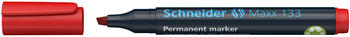 Noturīgais marķieris SCHNEIDER Maxx 133 slīps, 1-4 mm, sarkans (200-01429)