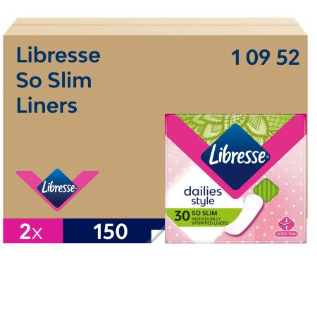 Libresse Pl So Slim higiēniskās paketes, 2 x 150 gab., 10952 (400-12244)