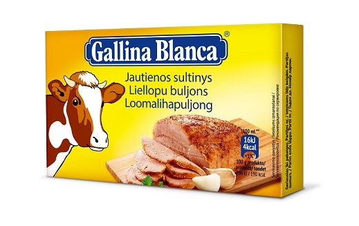 Liellopu gaļas buljons 8x10g, Gallina Blanca (450-08255)