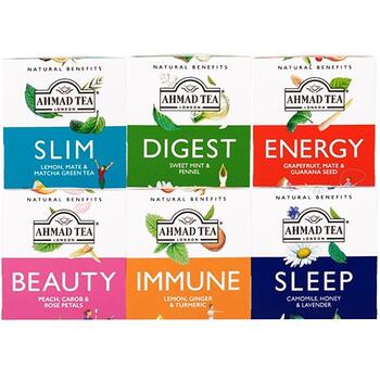 Ahmad  Tēja 10 g Alu Natural Benefits Selection, 6x10 (450-17782)