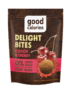 Kakao Bites ar datelēm un ķiršiem GOOD CALORIES, 58g (450-14913)