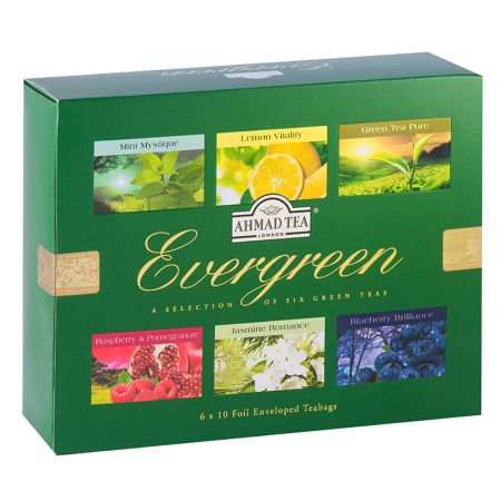 Tēju izlase AHMAD EVERGREEN SELECTION, 60 maisiņi paciņā (450-00902)
