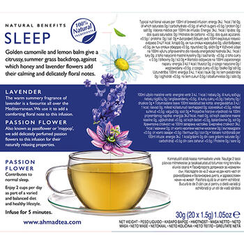 Ahmad Tēja 20' Alu Benefits Sleep (450-17770)