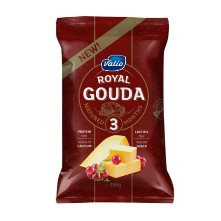 Siers Royal Gouda Red Valio 3 mēn, 250g (450-10849)