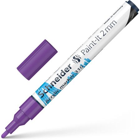 Akrila marķieris SCHNEIDER Paint-it 310, 2mm, violets (200-14296)