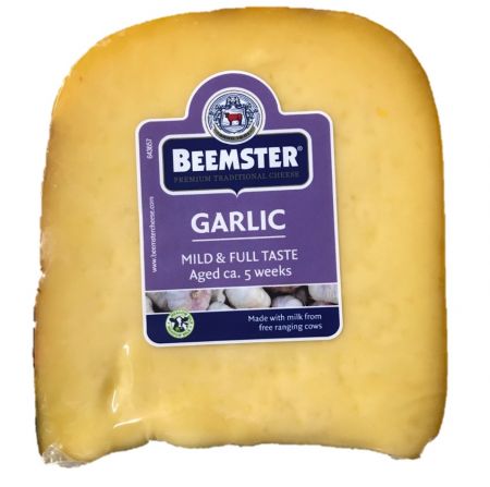 Puscietais siers BEEMSTER, ar ķiploku, noturēts 5 ned., 250g (450-17345)
