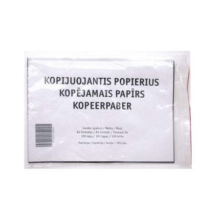 Kopējamais papīrs A4,  100 loksnes/iepak. (100-00311)