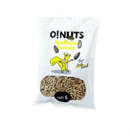 Saulespuķu sēklas O!NUTS, lobītas, 150 g (450-04526)