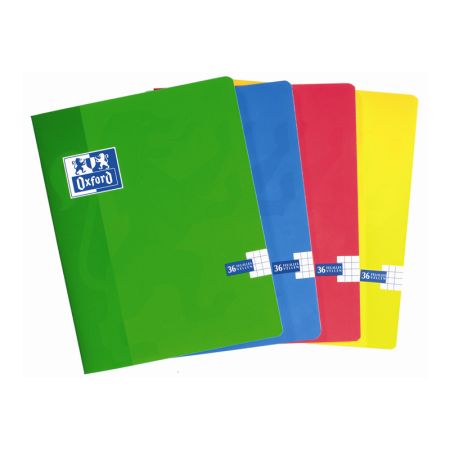 Klade OXFORD, A5, 16.5 x 21, rūtiņu, 90 g/m2, 36 lapas, skavota (100-05515)