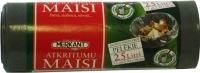Atkritumu maisi 25l pelēki, 45x58cm, LDPE 30mk 0,25kg 15 gab. Merkant (400-10499)