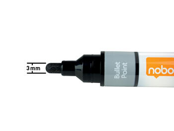 Marķieri tāfelei NOBO Liquid Ink, 12 gab., asorti (250-06481)