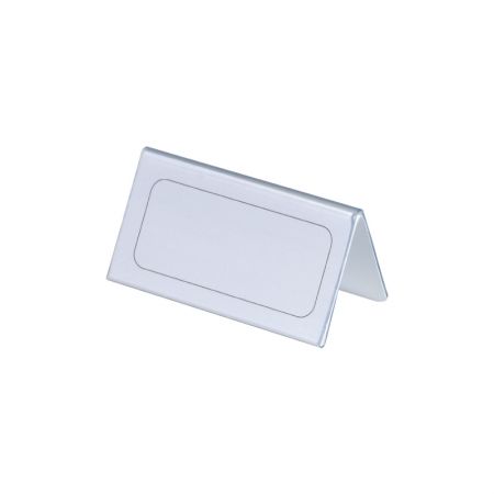 Galda personas karte Durable caurspīdīga, 52/104x100 mm (150-00766)
