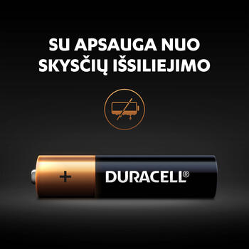 Baterija DURACELL Basic AAA, LR03 2 gab./iepak. (250-00399)