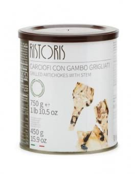 Artišoku pusītes ar kātiņu, grilētas RISTORIS, 750 g (450-07699)