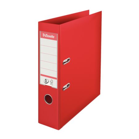 Mape-reģistrs ESSELTE No1 Power PP A4 formāts, 75mm, sarkana (150-00128)
