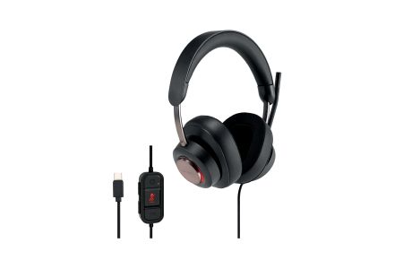 Kensington H2000 USB-C austiņas ar ausu pārklājumu (250-09089)