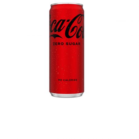 Gāzēts dzēriens COCA COLA Zero, bundžā, 0.33l (DEP) (450-27801)