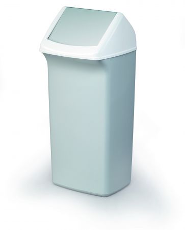 Atkritumu tvertne DURABIN® 40L taisnstūrveida,pelēka (vāciņš jāiegādājas atsevišķi) (400-09465)