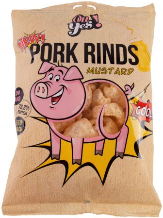 Cūkādiņas OU YES! ar sinepēm, 60g (450-23101)