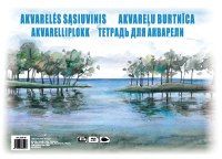 Akvareļu zīmēšanas albums SMLT A3 formāts,200 g,10 lapas (100-00259)