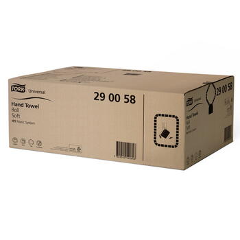 Roku dvieļu rullis TORK Universal Matic Extra Long, 1 sl., 1220 salvetes, 21 cm x 280 m, baltā krāsā, 290059 (400-03700)