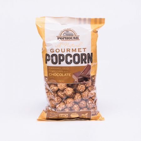 Popkorns POPHOUSE Karameļu šokolādes, 180g (450-14546)